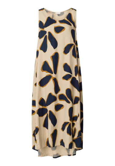 Urban Casuals Linen Blend Dress | Desert Flower 78527-3007